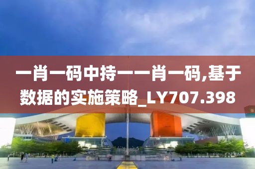 一肖一碼中持一一肖一碼,基于數據的實施策略_LY707.398