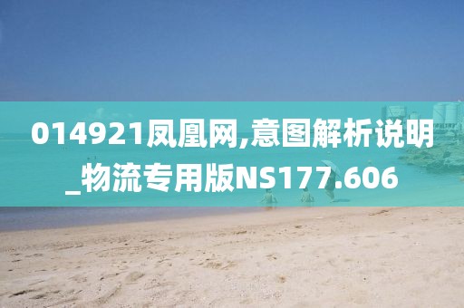 014921鳳凰網,意圖解析說明_物流專用版NS177.606