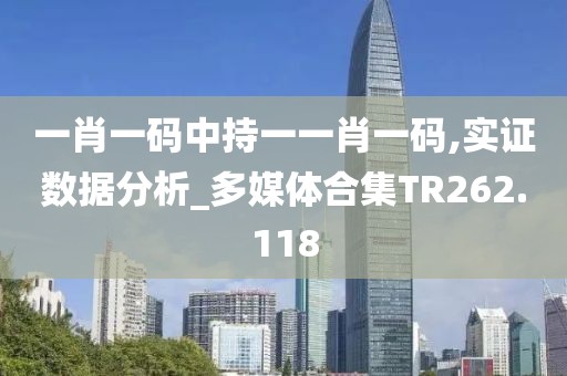 一肖一碼中持一一肖一碼,實證數據分析_多媒體合集TR262.118