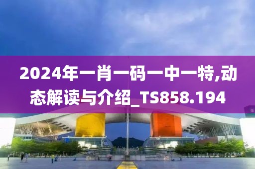 2024年一肖一碼一中一特,動態解讀與介紹_TS858.194