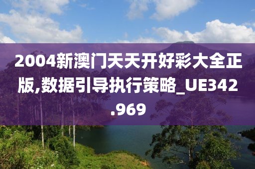 2004新澳門天天開好彩大全正版,數據引導執行策略_UE342.969