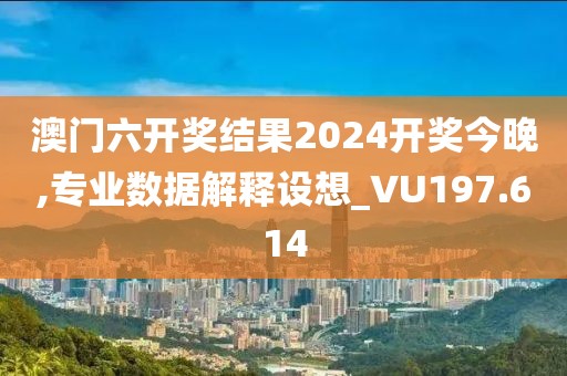 澳門六開獎結果2024開獎今晚,專業數據解釋設想_VU197.614