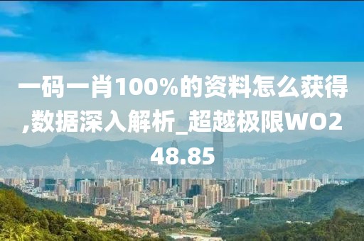一碼一肖100%的資料怎么獲得,數據深入解析_超越極限WO248.85