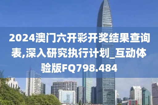 2024澳門六開彩開獎結果查詢表,深入研究執行計劃_互動體驗版FQ798.484