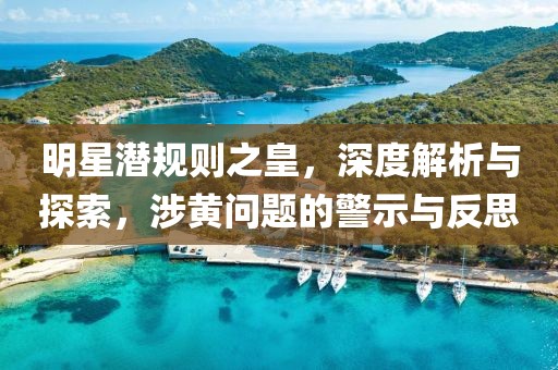 明星潛規則之皇，深度解析與探索，涉黃問題的警示與反思