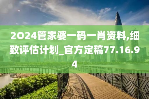 2O24管家婆一碼一肖資料,細致評估計劃_官方定稿77.16.94