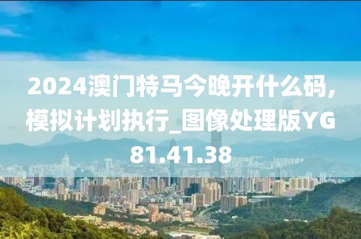 2024澳門特馬今晚開什么碼,模擬計劃執行_圖像處理版YG81.41.38