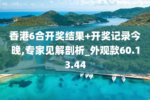 香港6合開獎結果+開獎記錄今晚,專家見解剖析_外觀款60.13.44