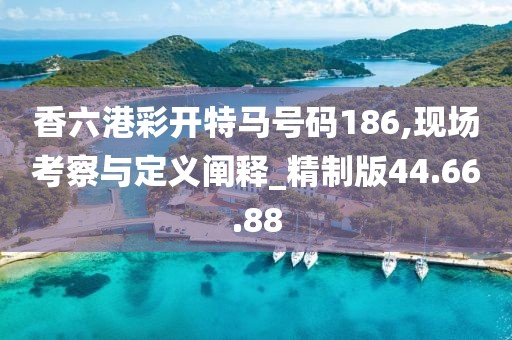 香六港彩開特馬號碼186,現場考察與定義闡釋_精制版44.66.88