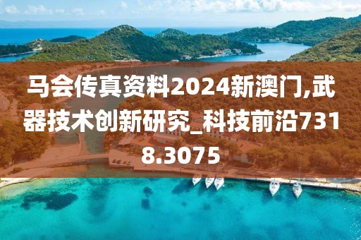 馬會傳真資料2024新澳門,武器技術創新研究_科技前沿7318.3075