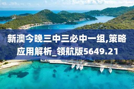 新澳今晚三中三必中一組,策略應用解析_領航版5649.21