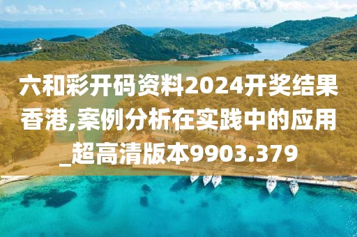 六和彩開碼資料2024開獎結果香港,案例分析在實踐中的應用_超高清版本9903.379