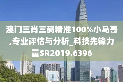 澳門三肖三碼精準100%小馬哥,專業評估與分析_科技先鋒力量SR2019.6396