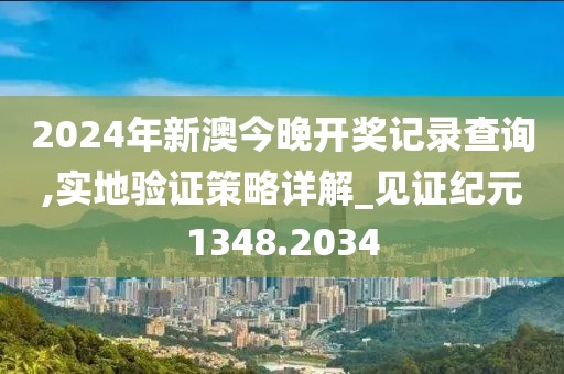 2024年新澳今晚開獎記錄查詢,實地驗證策略詳解_見證紀元1348.2034