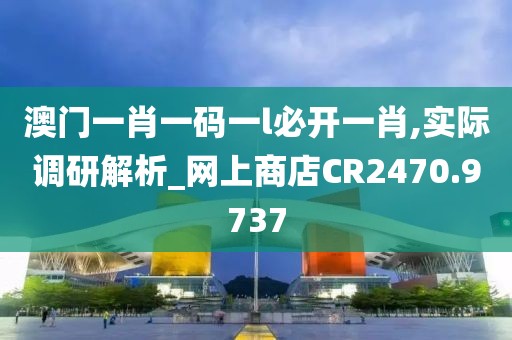 澳門一肖一碼一l必開一肖,實際調研解析_網上商店CR2470.9737