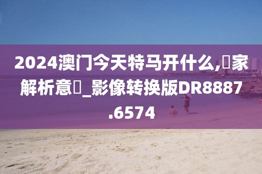 2024澳門今天特馬開什么,專家解析意見_影像轉換版DR8887.6574