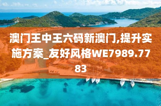 澳門王中王六碼新澳門,提升實施方案_友好風格WE7989.7783