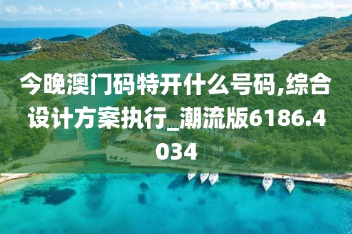 今晚澳門碼特開什么號碼,綜合設計方案執行_潮流版6186.4034