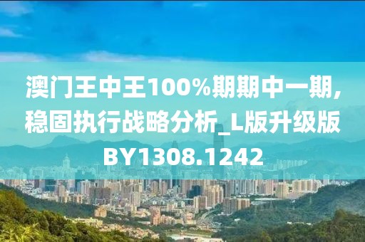 澳門王中王100%期期中一期,穩固執行戰略分析_L版升級版BY1308.1242