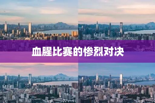 血腥比賽的慘烈對決