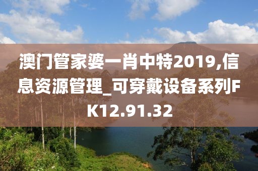 澳門管家婆一肖中特2019,信息資源管理_可穿戴設備系列FK12.91.32