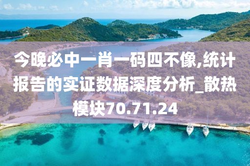 今晚必中一肖一碼四不像,統計報告的實證數據深度分析_散熱模塊70.71.24