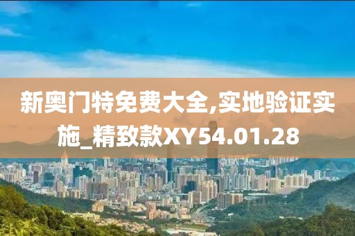 新奧門特免費大全,實地驗證實施_精致款XY54.01.28
