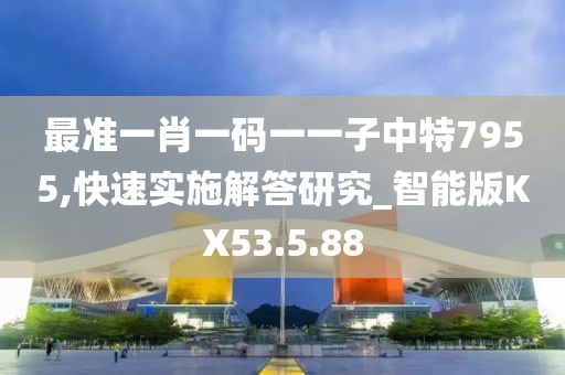 最準一肖一碼一一子中特7955,快速實施解答研究_智能版KX53.5.88