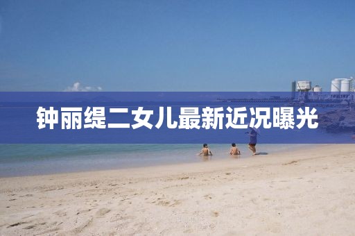鐘麗緹二女兒最新近況曝光