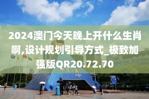 2024澳門今天晚上開什么生肖啊,設計規劃引導方式_極致加強版QR20.72.70
