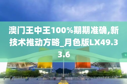 澳門王中王100%期期準確,新技術推動方略_月色版LX49.33.6