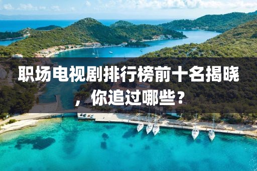 職場電視劇排行榜前十名揭曉，你追過哪些？