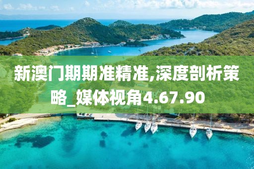 新澳門期期準精準,深度剖析策略_媒體視角4.67.90