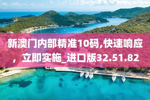 新澳門內部精準10碼,快速響應，立即實施_進口版32.51.82