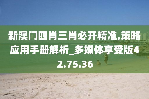 新澳門四肖三肖必開精準,策略應用手冊解析_多媒體享受版42.75.36