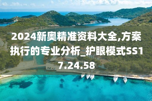 2024新奧精準資料大全,方案執行的專業分析_護眼模式SS17.24.58