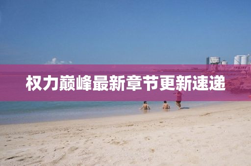 權力巔峰最新章節更新速遞
