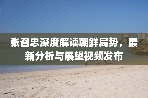 張召忠深度解讀朝鮮局勢，最新分析與展望視頻發布