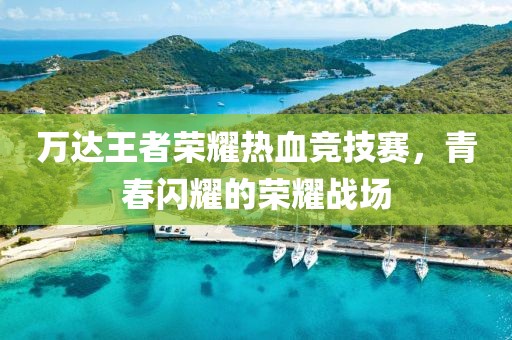 萬達王者榮耀熱血競技賽，青春閃耀的榮耀戰場