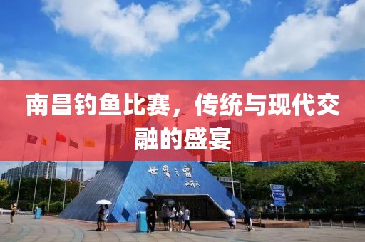 南昌釣魚比賽，傳統與現代交融的盛宴