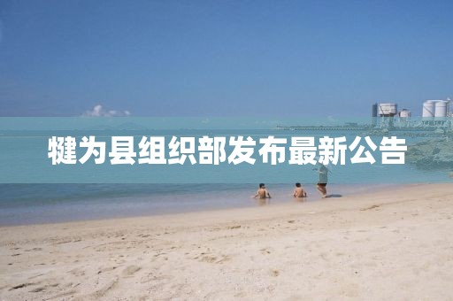 犍為縣組織部發布最新公告