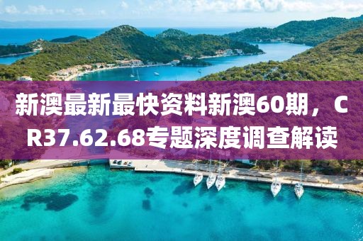 新澳最新最快資料新澳60期，CR37.62.68專題深度調查解讀