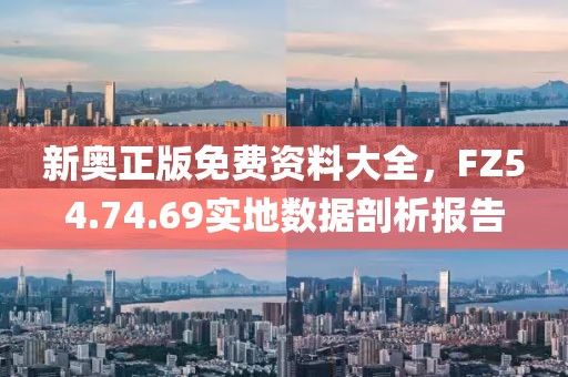 新奧正版免費資料大全，FZ54.74.69實地數據剖析報告