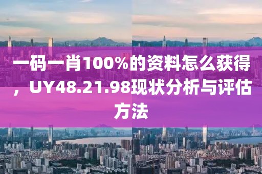 一碼一肖100%的資料怎么獲得，UY48.21.98現狀分析與評估方法