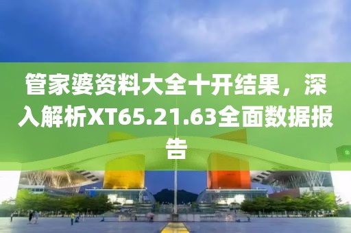 管家婆資料大全十開結果，深入解析XT65.21.63全面數據報告