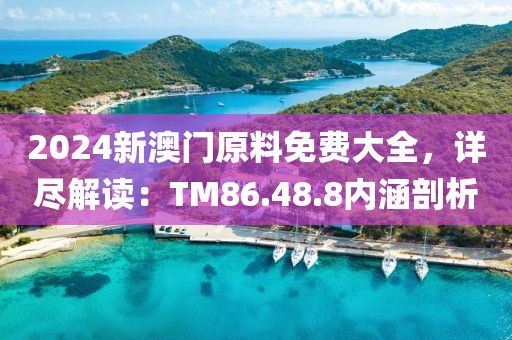 2024新澳門原料免費大全，詳盡解讀：TM86.48.8內涵剖析