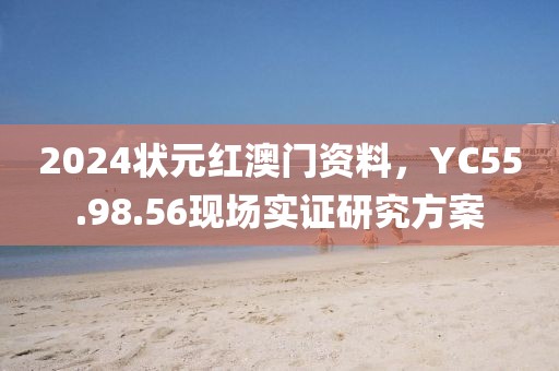 2024狀元紅澳門資料，YC55.98.56現場實證研究方案