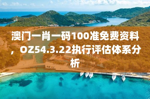 澳門一肖一碼100準免費資料，OZ54.3.22執行評估體系分析