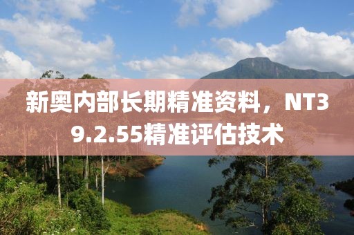 新奧內部長期精準資料，NT39.2.55精準評估技術