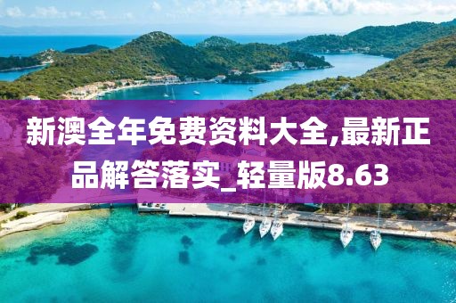 新澳全年免費資料大全,最新正品解答落實_輕量版8.63